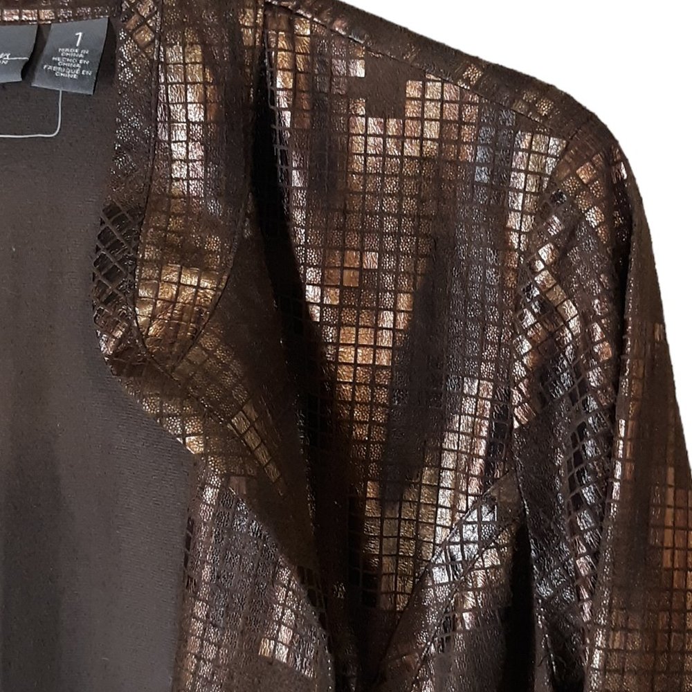 Metallic Duster Jacket - Picture 6 of 16